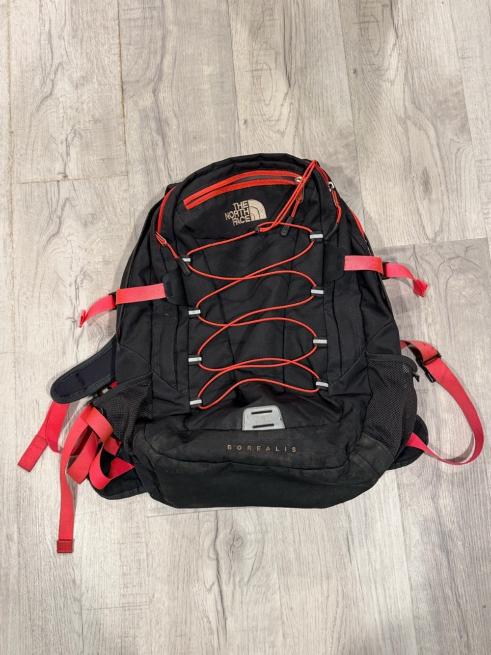 The North Face Borealis Black & Infrared backpack